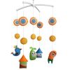 Handmade Elfin Cabin Baby Crib Mobile Nursery Room Decor Musical Mobile Crib Toy for Girls Boys