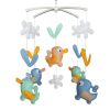 Handmade Wind Up Toys Baby Crib Mobile Nursery Room Decor Musical Mobile Crib Toy for Girls Boys