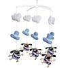 Baby Crib Mobile Halloween Decor Monsters Musical Crib Mobile