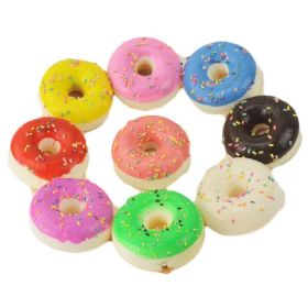 9 Pcs Fake Donuts Simulation Cakes Artificial Food Model Bakery Shop Replica Display Prop Photography Props