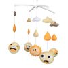 Baby Musical Mobile Nursery Decoration Orange Sun Crib Mobile for Boys and Girls