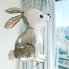 Easter Decoration Rabbit Foil Balloons Jungle Bunny Forest Animals Helium Ballon Kids Baby Shower Wedding Birthday Party Decor