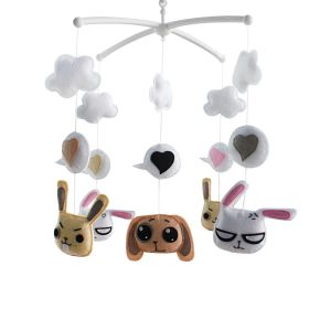 Mobile Crib Hanging Toy Full of Colorful Cartoon Animal Shapes For Babies