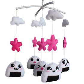 [Cute Rice Balls] Hanging Baby Toys, Colorful Decor, Crib Mobile