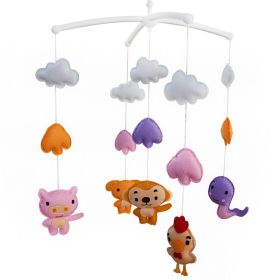 Crib Musical Mobile with Cute Animals, Baby Crib Mobile Toy, Best Choice