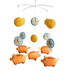 Beautiful Baby Room Decor, Cute Hanging Toy, [Piggy Bank] Crib Mobile