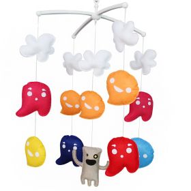 Baby Toys, Rotatable Crib Mobile, [Ghost] Creative Decor, Colorful