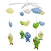 Baby Boy & Girl Bedding Rattle Toy, Handmade Musical Mobile, Colorful Decoration