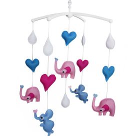 Elephant Mobile For Crib Lovely Toy For Little Babies Crib Decoration