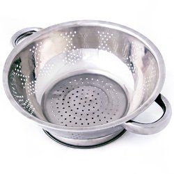 Stainless Steel Kitchen Colander- 2.5 Qt.