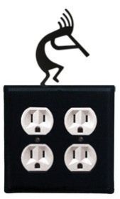 Kokopelli - Double Outlet Cover