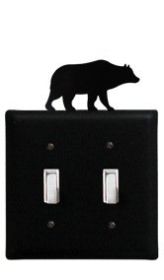 Bear - Double Switch Cover