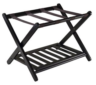 Reese Luggage Rack with shelf