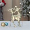 1pc, Wrought Iron Elk Ornament, Very Suitable For Home Decoration, Under The Christmas Tree, Front Desk, Window Display, Desktop, Shopping Mall And Ot