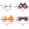 4 Pieces Halloween Glasses Frame Costume Eyeglasses for Halloween Party Supplies