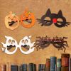 4 Pieces Halloween Glasses Frame Costume Eyeglasses for Halloween Party Supplies