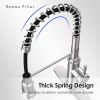 Kitchen Faucet - Spring Kitchen Sink Faucet with 3 Modes Pull Down Sprayer; Single Handle&Deck Plate for 1or3 Holes; 360Â° Rotation; Spot Resist Stainl