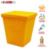 Microwave Popcorn Popper Original Large Bowl Oven Popcorn Maker Silicone Kernel Corn 5Core POP BWL Y Ratings Best Deal (Yellow)