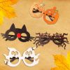 4 Pieces Halloween Glasses Frame Costume Eyeglasses for Halloween Party Supplies