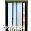 Translucent Frosted Window Film No Glue Static Decorative Privacy Window Film; 15x39 inches