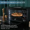 Simple Deluxe Toaster Oven with 20Litres Capacity,Compact Size Countertop