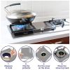 4-Piece Anti-Fouling Anti-Oil Cleaning Pad Gas Stove Protective Pad for Kitchen Household Supplies Gas Stove Protector Pad