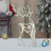 1pc, Wrought Iron Elk Ornament, Very Suitable For Home Decoration, Under The Christmas Tree, Front Desk, Window Display, Desktop, Shopping Mall And Ot