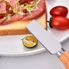 Stainless Steel Cheese Knife Set Kitchen Baking Knife Household Butter Cheese Knife Pizza Knife Fork Shovel (storage Box Not Included)