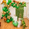 105pcs Dinosaur Foil Balloon Arch Garland Kit Jungle Animals dino Theme Decoration Kids Birthday Party Baby Shower Supplies