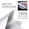 4-Piece Anti-Fouling Anti-Oil Cleaning Pad Gas Stove Protective Pad for Kitchen Household Supplies Gas Stove Protector Pad