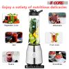 5 Core 600ml Personal Blender for Shakes and Smoothies; Powerful & Professional Smoothie Maker with Portable Bottle 300W Electric Motor BPA Free Food