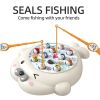 Educational Magnetic Hook Fun Parent-child Interaction Baby Fishing Toys; For 3 Years Old And Above To Develop Children's Hand-eye Coordination