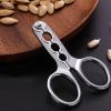 1pc Nuts Pistachio Opener Clamp Melon Seed Plier Scissor Nut Cracker Opener Clamp