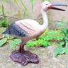 Plastic Simulated Crane Model for Desk Decor Kids Educational Birds Figurines Toy