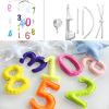 Handmade Numbers Baby Crib Mobile Nursery Room Decor Musical Mobile Crib Toy for Girls Boys