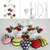 Colorful Fruit Cute Baby Mobile Nursery Decor Musical Crib Mobile for Girls Baby Shower Gift; Cherry Apple Banana Peach Grape