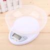 5kg/1g Portable Digital Scale LED Electronic Scales Postal Food Balance Measuring Weight Kitchen LED Electronic Scales