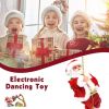 Electric Climbing Santa Claus Christmas Decor Xmas Tree Hanging Ornament Gift