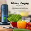 Fruit and Vegetable Washing Machine;  Mini Food Purifier Portable Fruit Vegetable Washing Machine USB Wireless Food Purifier for Cleaning Fruits and V