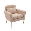 29.5W Modern Boucle Accent Chair Armchair Upholstered Reading Single Sofa