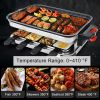 Raclette Grill 8-person baking non stick coating, tray with 8 mini baking trays Raclette, stepless temperature control, 1300W