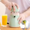 Manual 2-in-1 Functions Juicer and Presser with Strainer and Container Orange Lemon Grapefruit Squeezer Presser Lid Rotation Press Reamer with Pour Sp