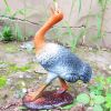 Plastic Simulated Ostrich Model for Desk Decor Kids Educational Birds Figurines Toy