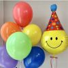 1PC 32inch 4D Hat CartoonSmile Clown Clown Foil Balloons Birthday Party Decoration Supplie Baby Shower Air Globos Kids Toys