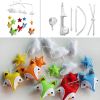 Baby Toy, Baby Gift, Infant Musical Mobile [Foxes, Colorful], Bed Bell