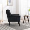 Modern Soft Velvet Material Ergonomics Accent Chair Living Room Bedroom Home