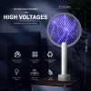 1pc Bug Zapper; Mosquito Killer USB / Rechargeable; Electric Fly Swatter Lamp & Racket 2 In 1 For Home; Bedroom; Kitchen; Patio