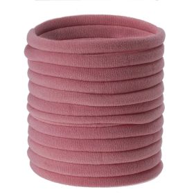 10 PCS Baby Nylon Headbands Hairbands Hair Bow Elastics For Baby Girls Newborn Infant Toddlers Kids Nude (Color: 3)