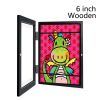 Children Art Frames Magnetic Front Open Changeable Kids Frametory for Poster Photo Drawing Paintings Pictures Display Home Decor