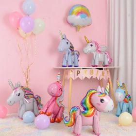 Unicorn Birthday Party Balloons Kids Unicorn Party Decor Unicorn Balloons For Wedding Birthday Decoration Baby Shower (Size: other, Color: 60cm G)